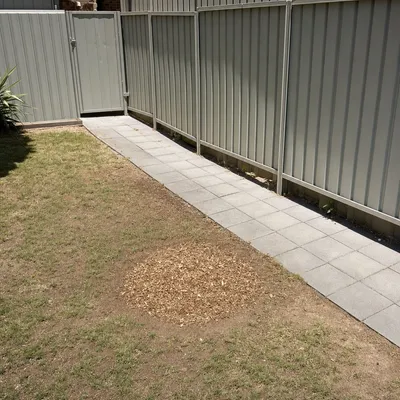 After: Stump ground through an 800mm gate, Parramatta